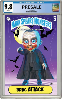 #ad CGC 9.8 Monster amp; the Wolf #2 1:25 Mark Spears Drac Attack Variant PRESALE 1 14 $99.99