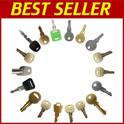 18-Piece Penetration Testing Key Set with Ring