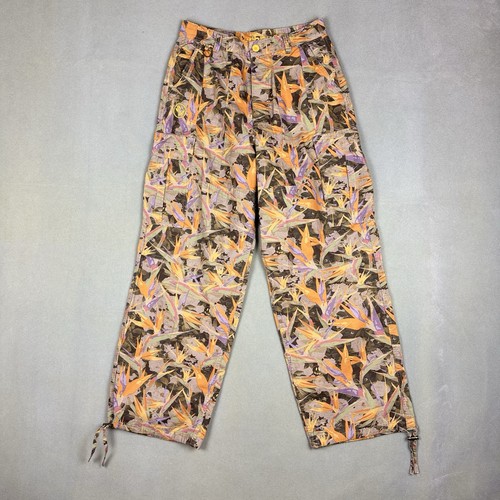 Drew House Cargo Pants - Birds of Paradise 34" X 30 - 10INCH LEG OPENING