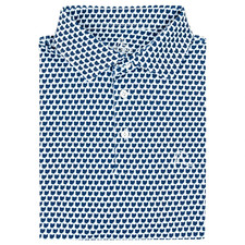 Rhoback The Ohio Mens Short Sleeve Performance Polo Buckeye State Style