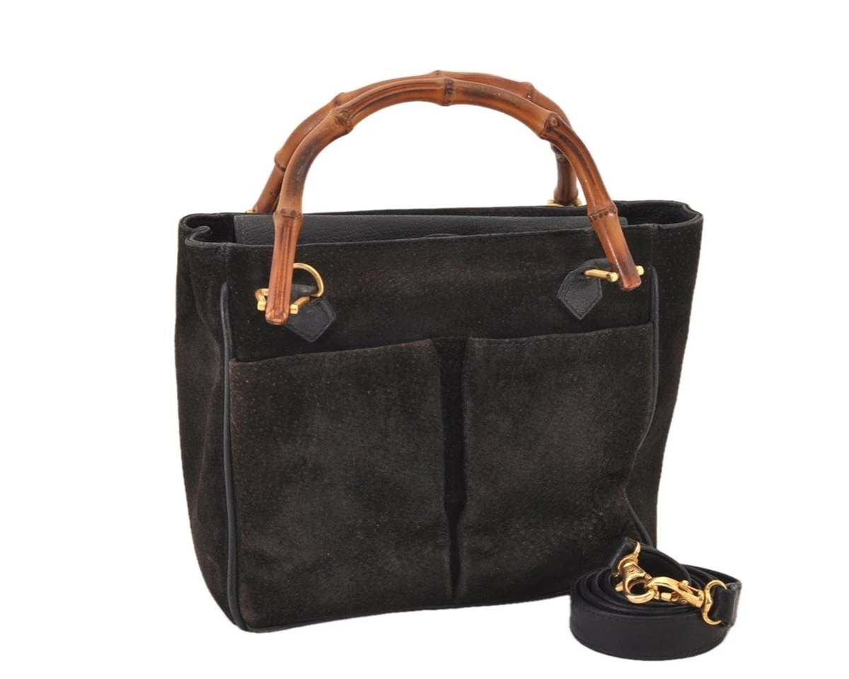 Gucci Bamboo Suede Bags & Handbags for Women for sale | eBay