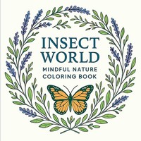 Chris Martin | Insect World - Mindful Nature Coloring Book | Taschenbuch (2025)