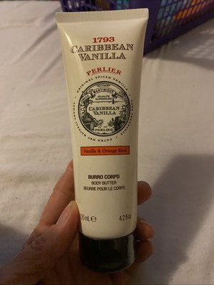Perlier ~ Caribbean Vanilla ~ 4.2 fl oz body butter, 125 ml, new and sealed