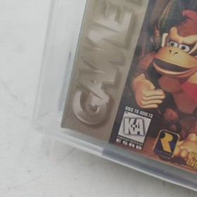 Donkey Kong Land Nintendo Game Boy (1997 Player's Choice Box) VGA 85 NM+ Graded