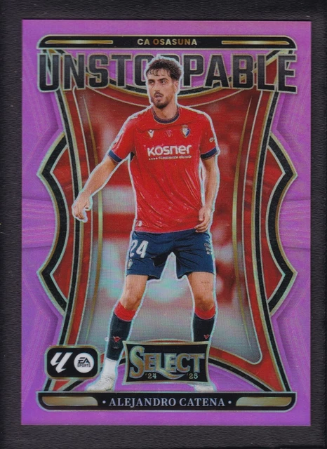 2024-25 ALEJANDRO CATENA 16/25 PANINI SELECT LA LIGA UNSTOPPABLE