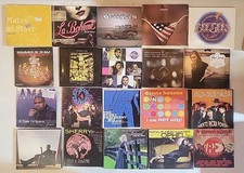 20 - CD Lot Cardboard Flip Cases, Plastic  Sleeves Assorted Artists Genres CDs