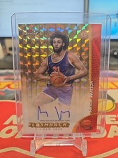 2024-25 Topps Finest Basketball Anton Watson /50 Rookie FlashBack Autograph KH2