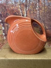 Fiesta Apricot Peach Large Disc Pitcher  Retired