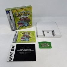 Pokemon LeafGreen Nintendo Gameboy Advance, 2004 GBA Authentic Complete in Box