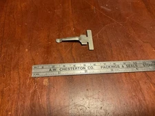 A. W. Chesterton Co Stoneham Mass Machinist Slide Rule 6” Decimal Equivalents 