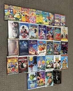 50 VHS Lot | Primarily Kids