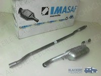 Imasaf Auspuffset Mitteltopf + Endtopf für Fiat 127 1.0 1977-1981