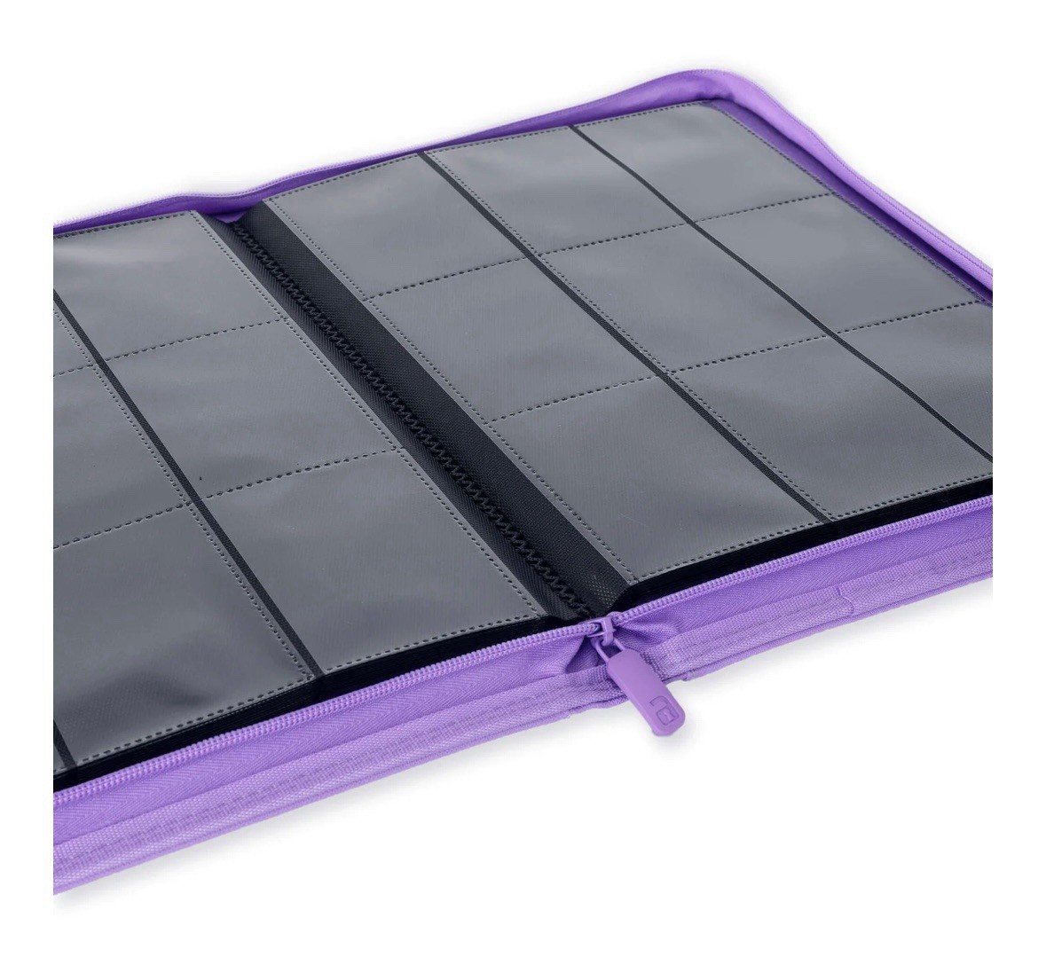 Vault X Just Purple 9-Pocket Exo-Tec Zip Binder - 360 Cards - New