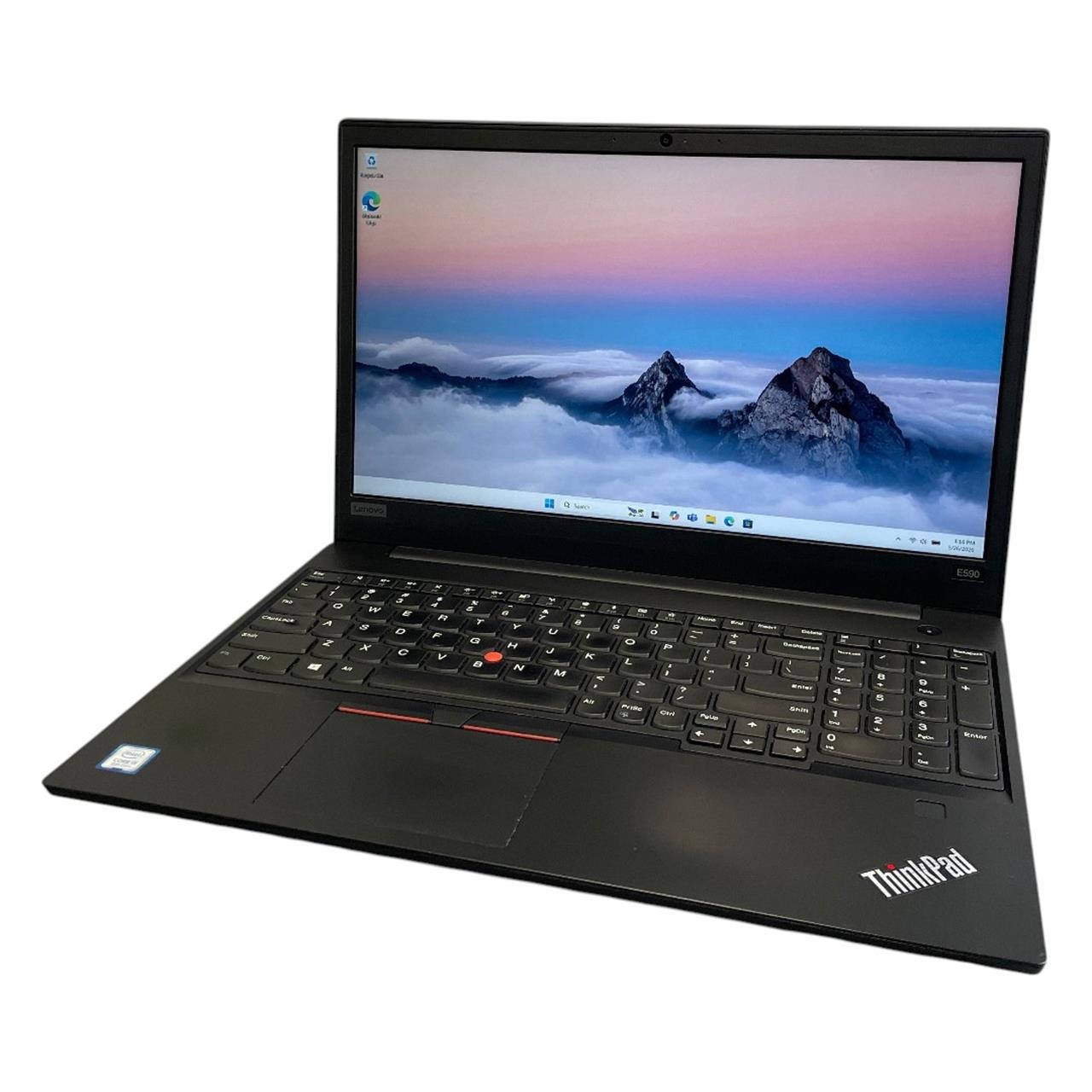 Lenovo ThinkPad E590, 15.6-Inch Laptop, with Intel Core i5-8265U, None NVMe (Non-Volatile Memory Express), Windows 11 Pro