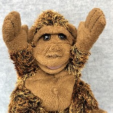 Folkmanis Gorilla Ape Plush Hand Puppet Small Stuffed Animal Imagination Play