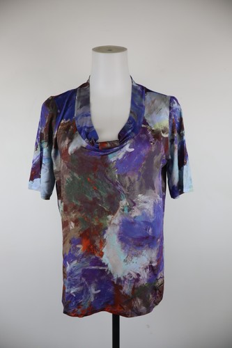 Krizia, KRIZIA Women’s Casual Vintage T-Shirt Short Sleeve, Size M