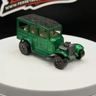 Vintage Hot Wheels Redline Classic ‘31 Ford Woody Green W/ Ripple Roof - Nice!