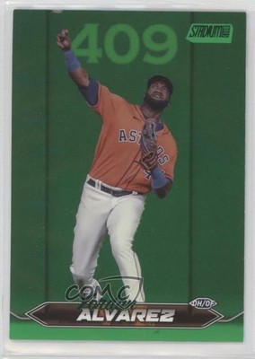 2024 Topps Stadium Club Green Foil 57/199 Yordan Alvarez #158 00jz