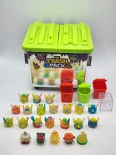 The Trash Pack Dumpster Tin & 22 Mixed Figure Lot