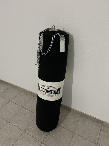 Bad Company Boxsack inkl. Heavy Duty Stahlkette I Canvas Punching + Deckenhaken - Bild 1 von 4