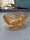 Jeanette Glass Floragold - 1950s Candy or Trinket Dish