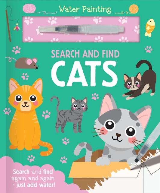 Search and Find Cats by Georgie Taylor (Hardback Book)