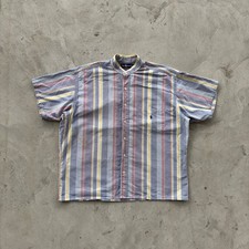 Vintage 90s Polo Ralph Lauren The Big Shirt Button Ups Size L Blue