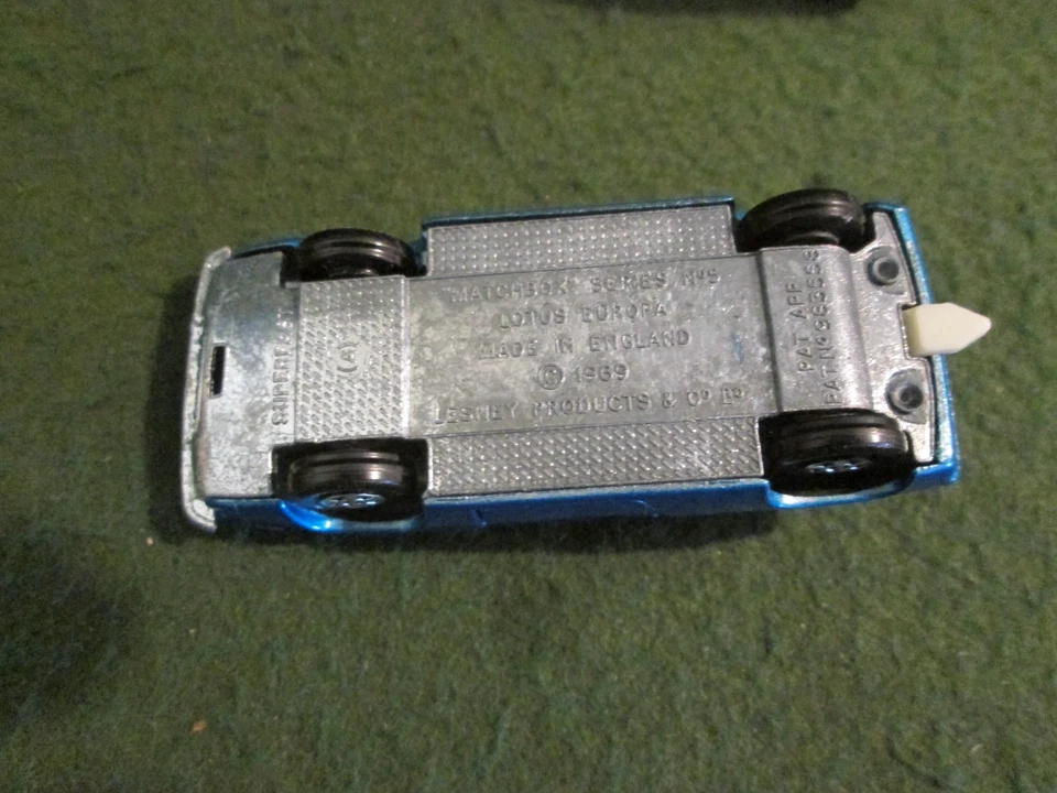 Boxed Lotus Europa Diecast Model Car - Vintage Matchbox Superfast Series No. 5 - Image 3 of 4