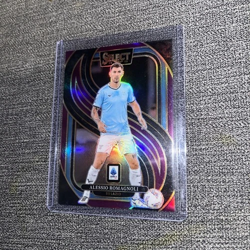 Alessio Romagnoli 2024 - 2025 Panini Select Serie A Purple Refractor #/49 Lazio