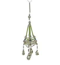 XXL  Gablonzer Christbaumschmuck -  Ornament aus Glasperlen und Draht  (# 14389)