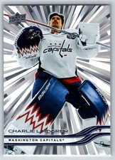 2025-26 Upper Deck Series 2 Outburst #440 Charlie Lindgren Washington Capitals
