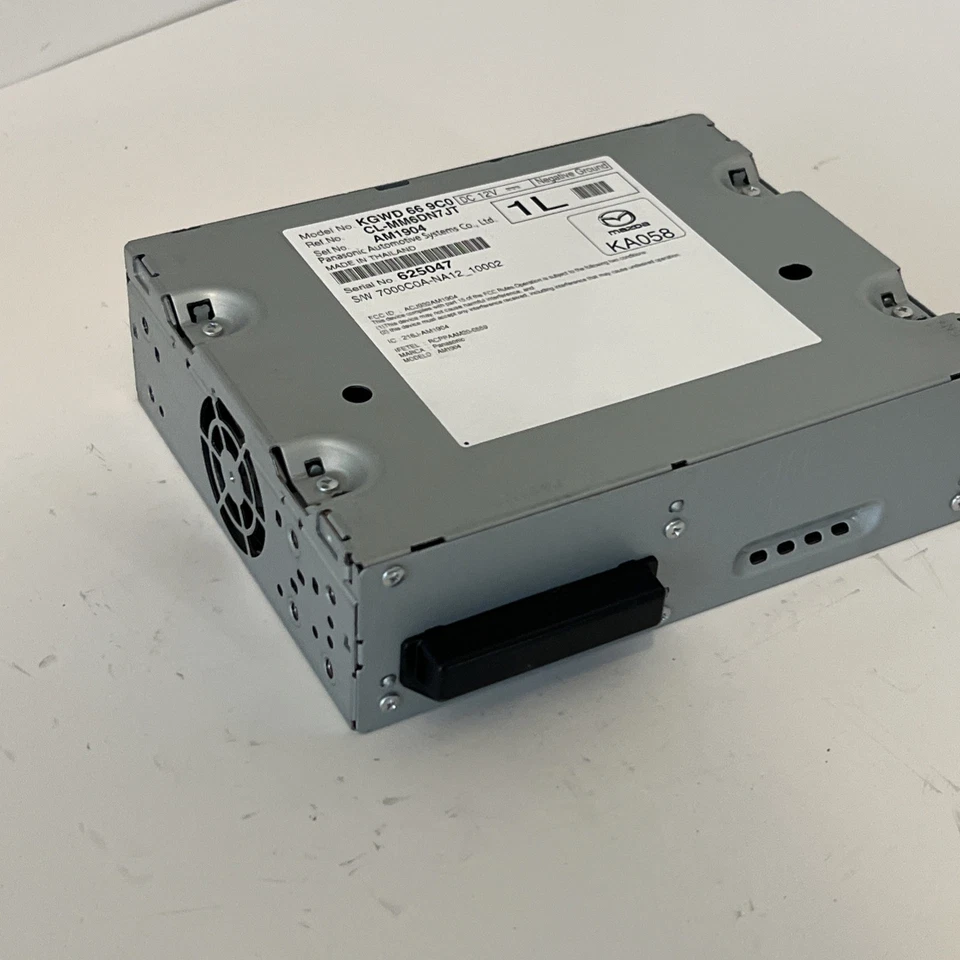 2024 MAZDA CX-5  DASHBOARD AUDIO RADIO RECEIVER MODULE HEAD UNIT OEM KGWD669C0 Foto 3 de 4