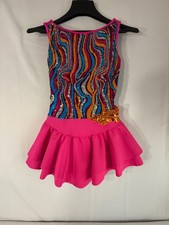 Weissman Sequin Dance Costume MA Pink Jazz Lyrical Stage Outfit