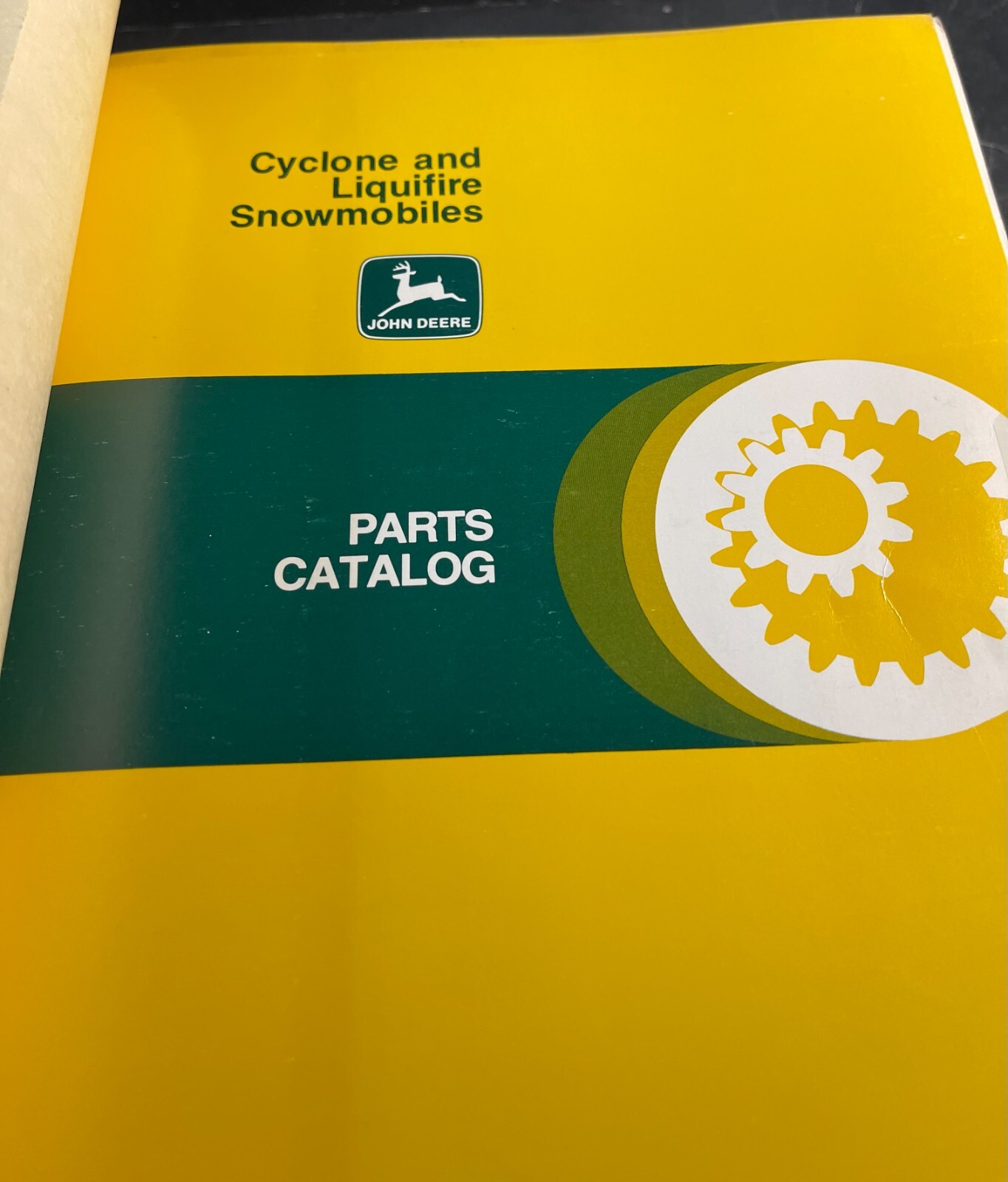 HUGE JOHN DEERE SNOWMOBILE PARTS MANUAL BINDER LIQUIDATOR 295/S 16