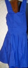 Dress Mini Royal Blue Summer ASOS Petite Junior size 1 New