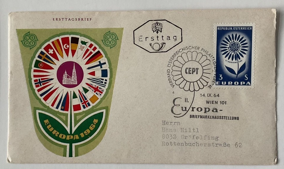 9 Europa First Day Covers - Austria 1960 - 1981 - Image 4 of 4