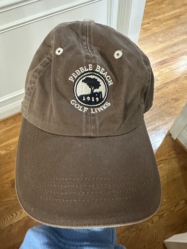 pebble beach golf links baseball cap NWT