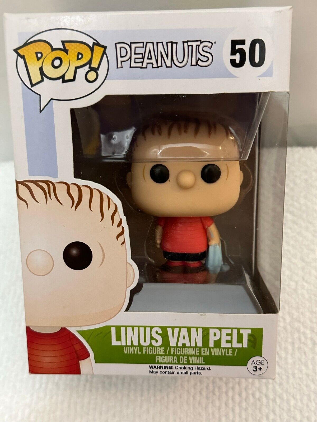 Pop Peanuts Linus Van Pelt Funko 50 Vinyl Figure for sale online 