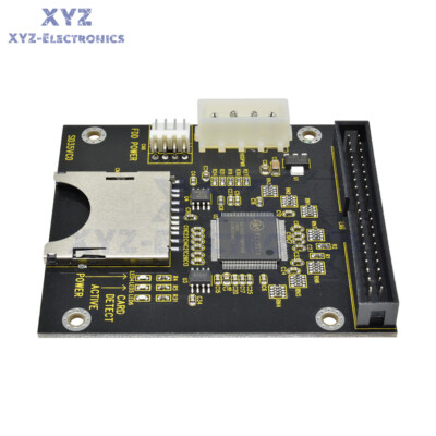 SD To 3.5'' 40Pin Male IDE Hard Disk Drive HDD Converter Card Adapter For PC