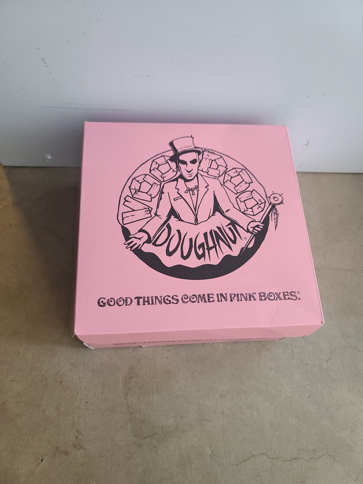 Voodoo Doughnut Good things come in pink boxes Donut euphemism 9x9x5 inches