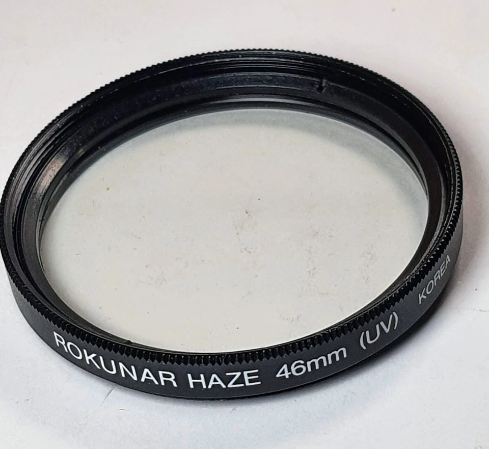 46mm Genuine OEM UV Coated Glass Lens Protector Filter Safety Rokunar E-46 E46 - Image 2 of 4