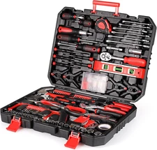 TLGREEN 198 Piece Tool Set, Tool Kit for Home,Basic Tool Set with Tool Box, Scre
