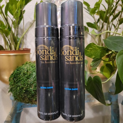 2x Bondi Sands ULTRA DARK Self-Tanning Tan Foam Mousse Body Bronzer Streak Free - 第 1/5 張圖片