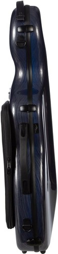 DE Violinkoffer Geigenkasten Glasfaser Steel Effect 4/4 M-case Marineblau - Picture 10 of 12