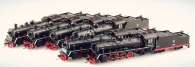 Bachmann China Railway JF Class 2-8-2 Steam Locomotive with