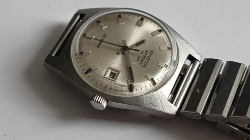 SEKONDA (POLJOT) DE LUXE ALL STEEL - VINTAGE RUSSIAN AUTOMATIC WRISTWATCH #2 - Picture 3 of 5
