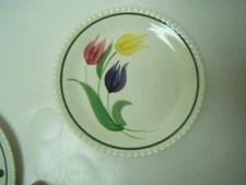 Blue Ridge Southern Potteries "Tuliptime" Candlewick Luncheon Plate 9 1/4"