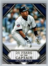 Derek Jeter 2020 Topps Update 20 Years of the Captain YOC-97 Baseball MLB Card