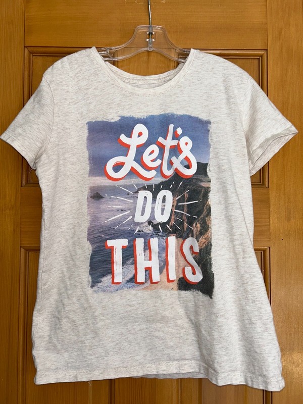 EUC Girls' Size L 10/12 Old Navy Short Sleeve Shirt
