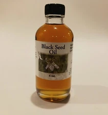 Black Seed Oil - 100% Pure Organic COLD PRESSED Cumin Nigella Sativa Unrefined